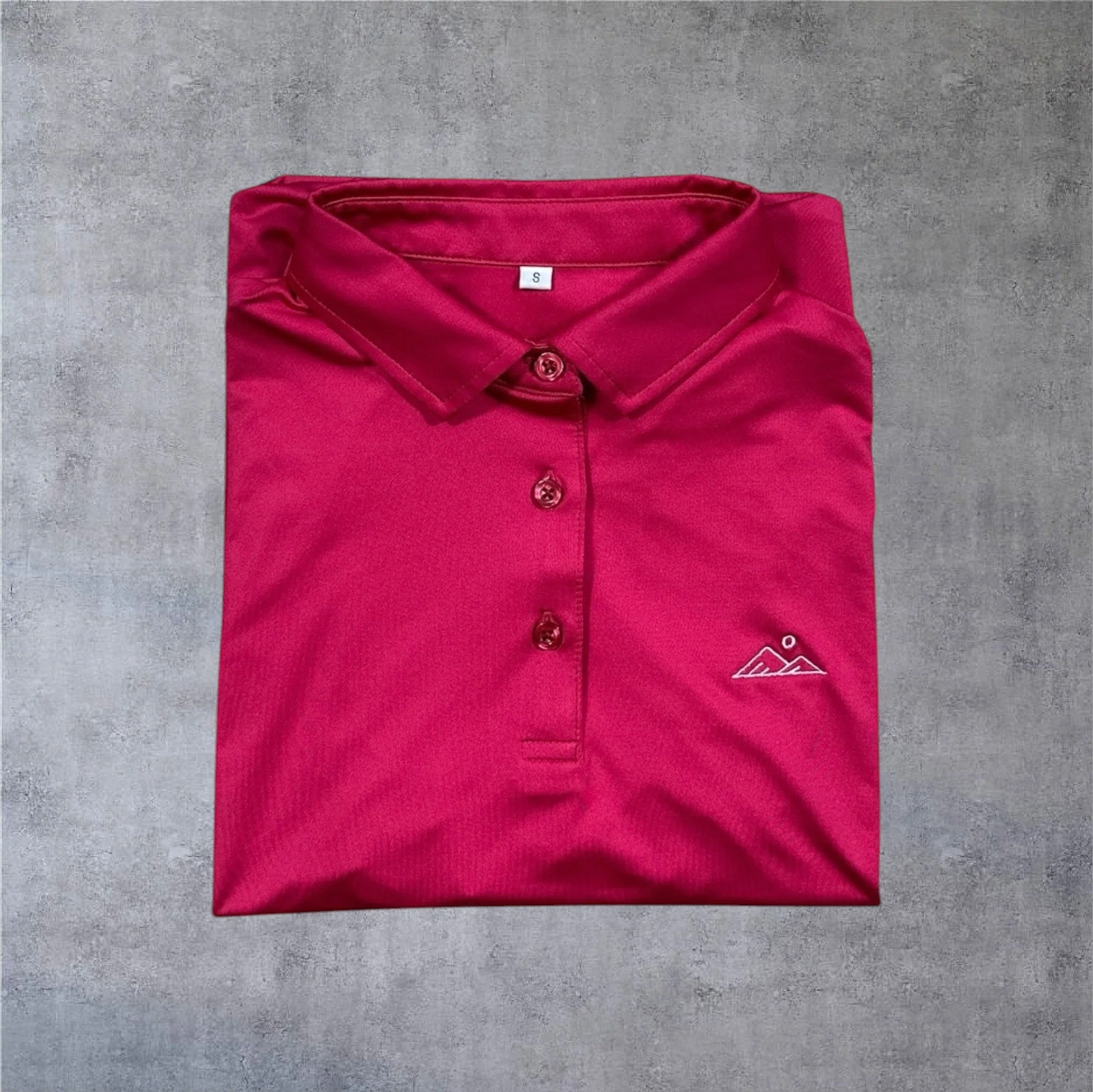 Women's Essentials Polo - Pink - Image 7