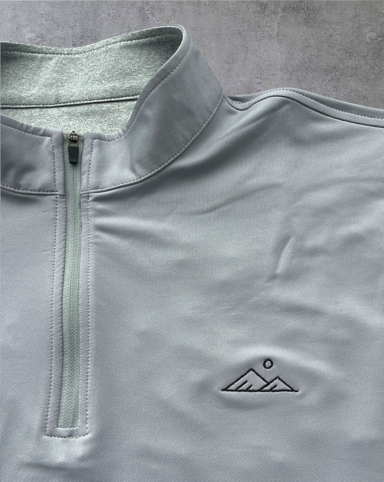 Performance 1/4 Zip - Gray - Image 5