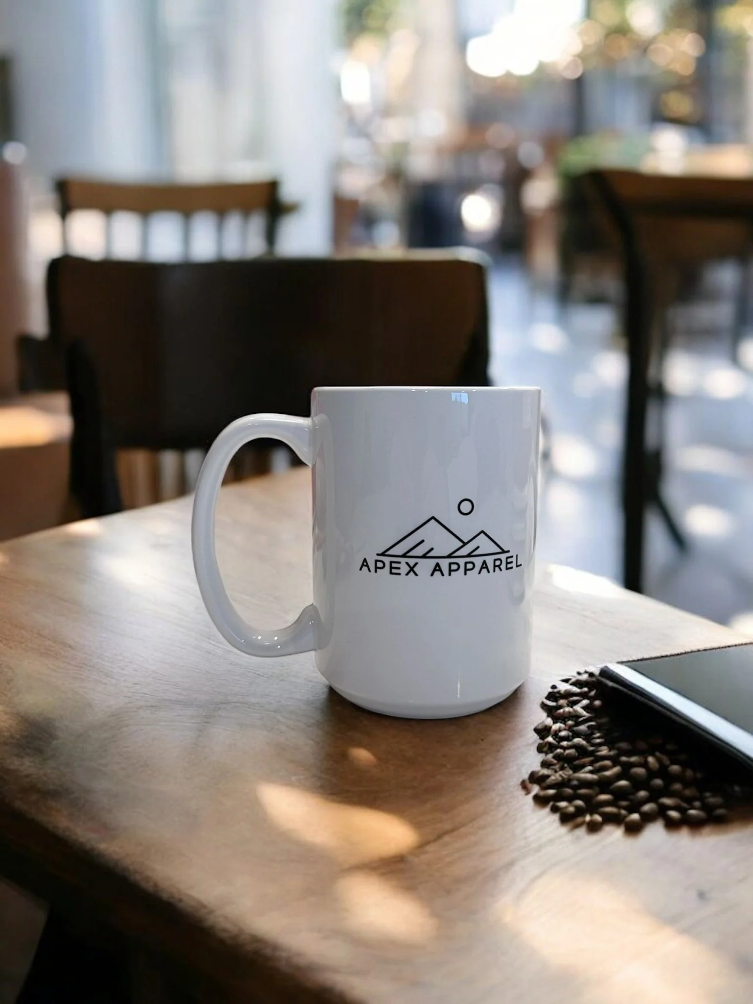 Coffee Mug | White | Apex Apparel - Image 3