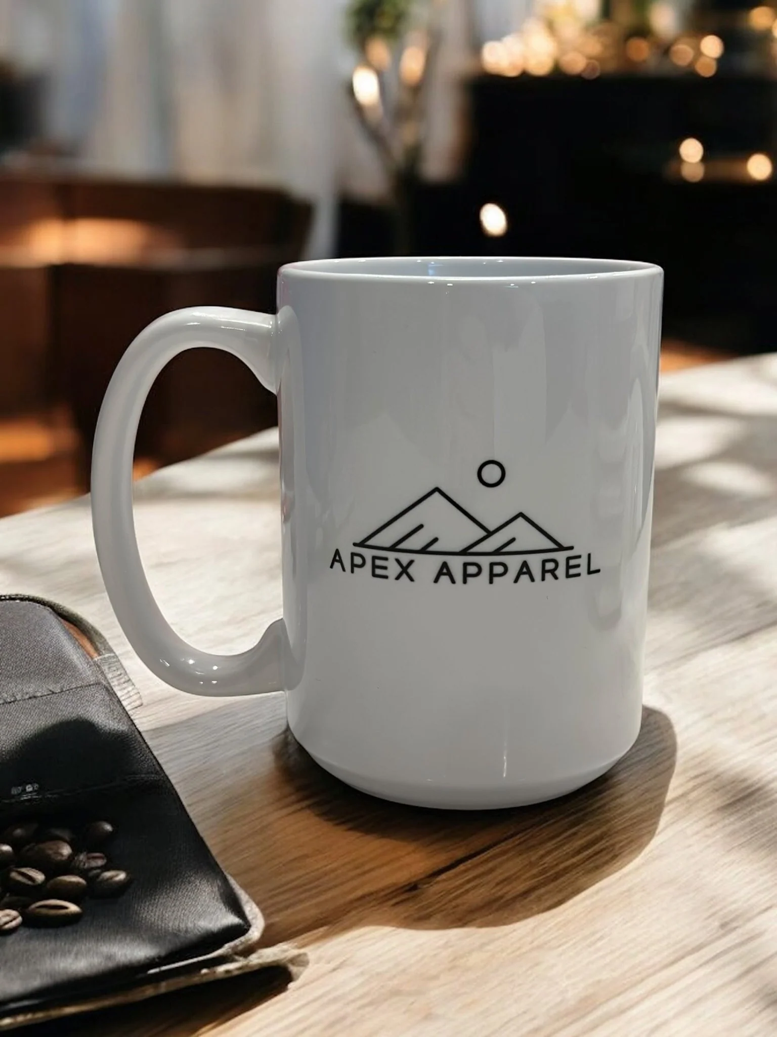 Coffee Mug | White | Apex Apparel - Image 4