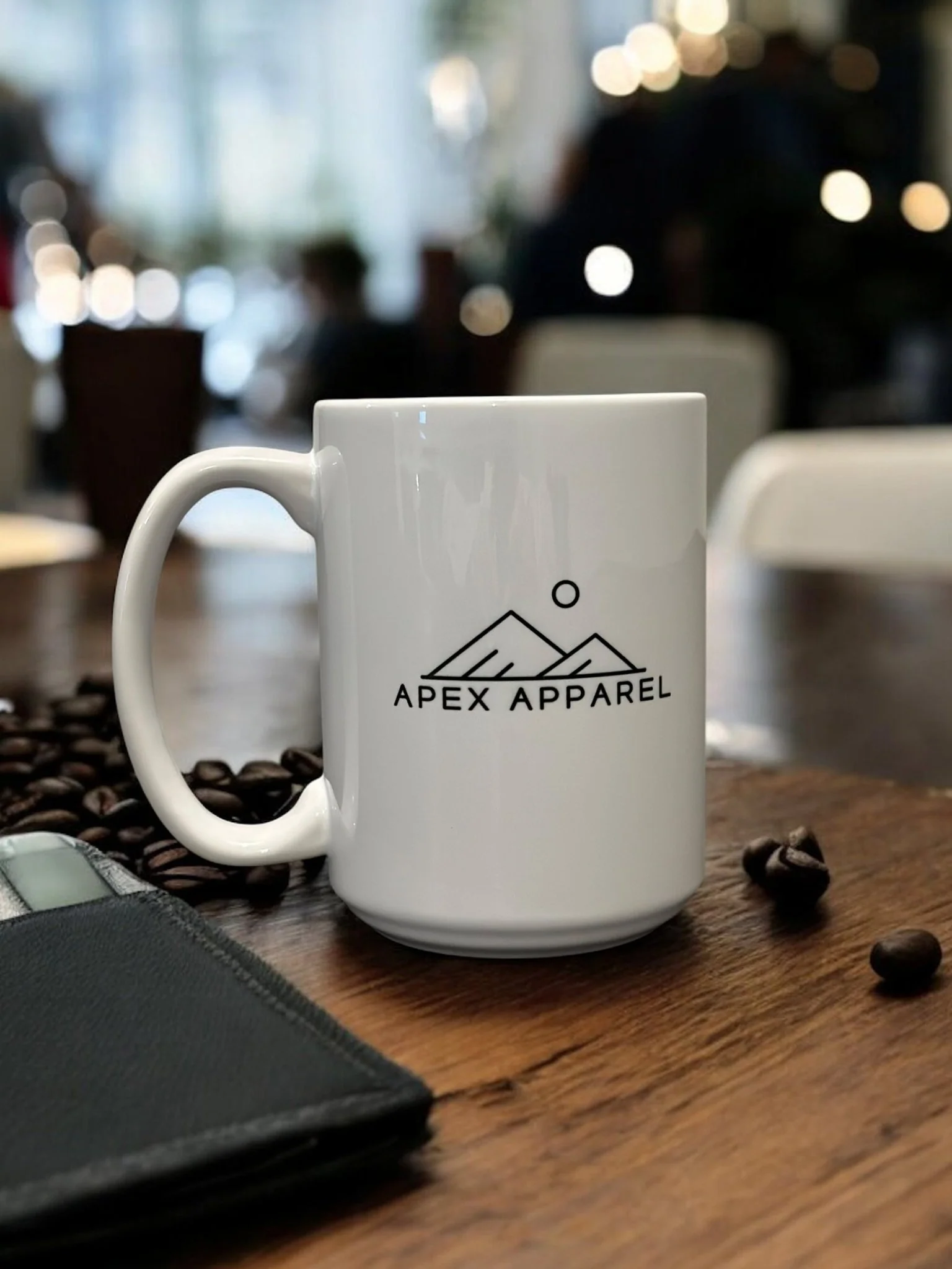 Coffee Mug | White | Apex Apparel - Image 5