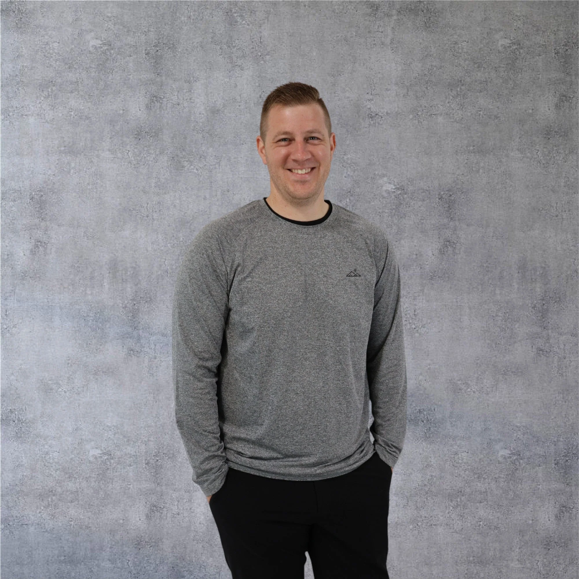 Core Longsleeve - Heather Gray - Image 4