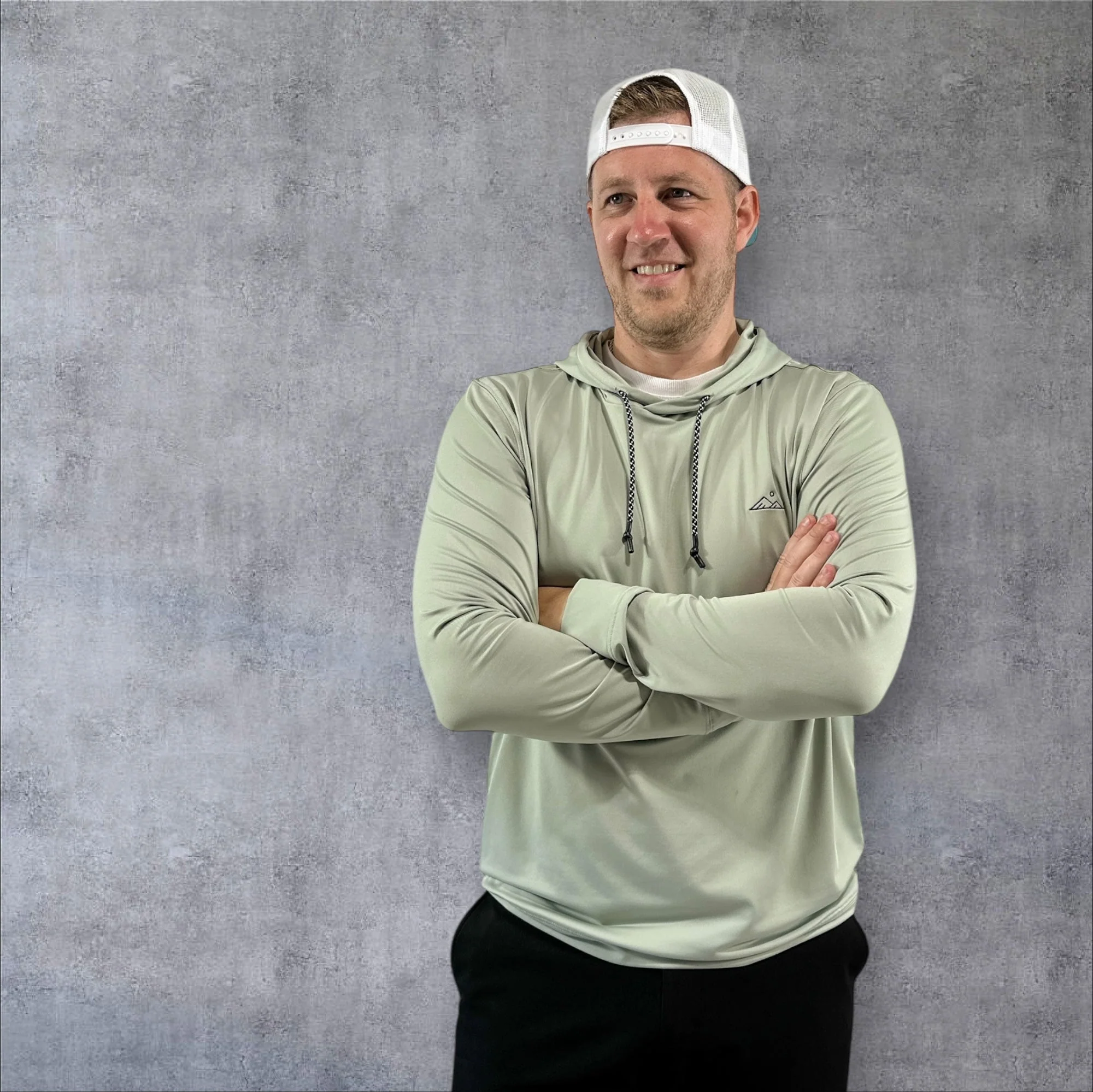 Meridian Hoodie | Silver Sage | Apex Apparel - Image 6