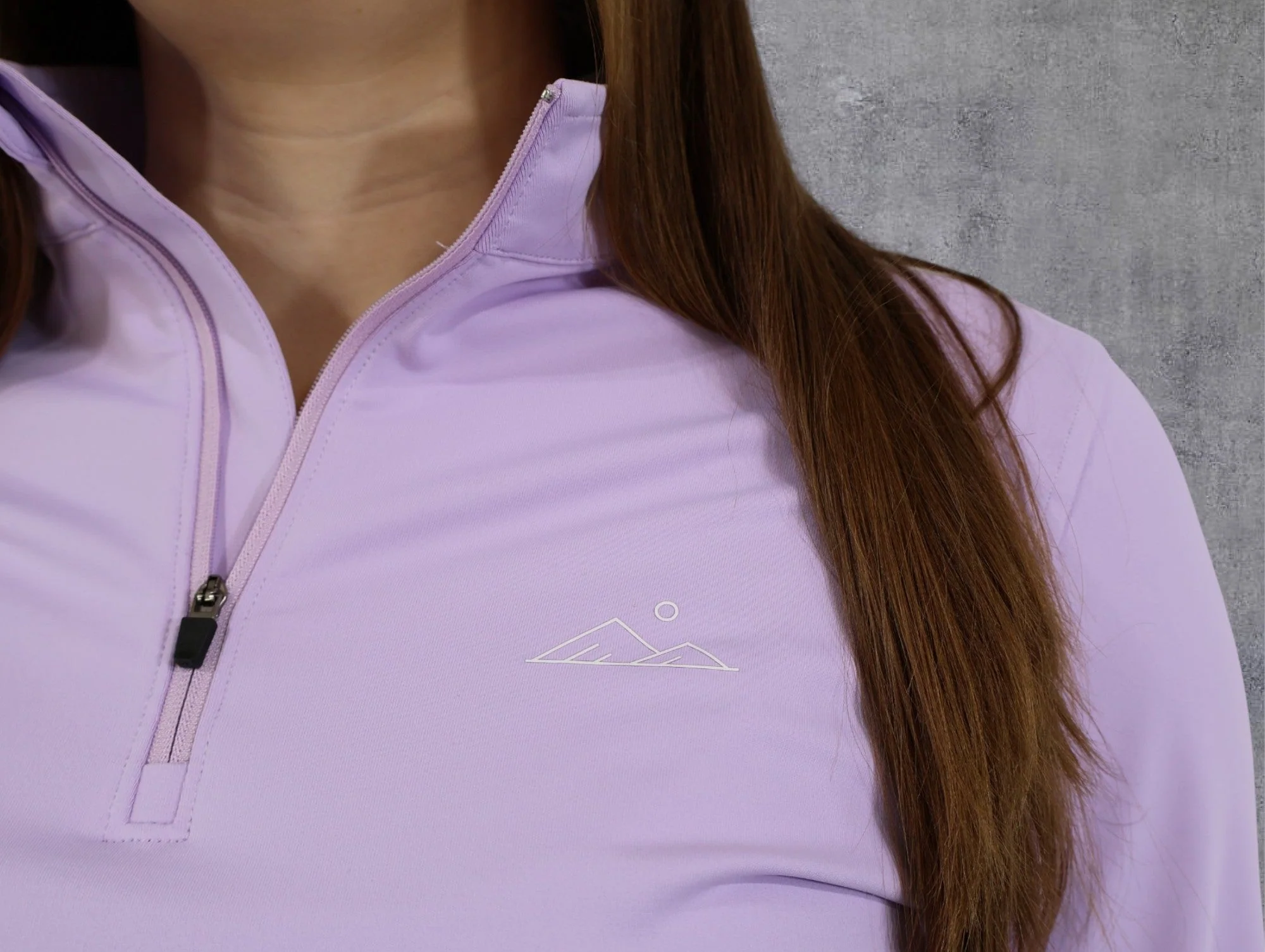 Women's Zenith 1/4 Zip | Plum | Apex Apparel - Image 4