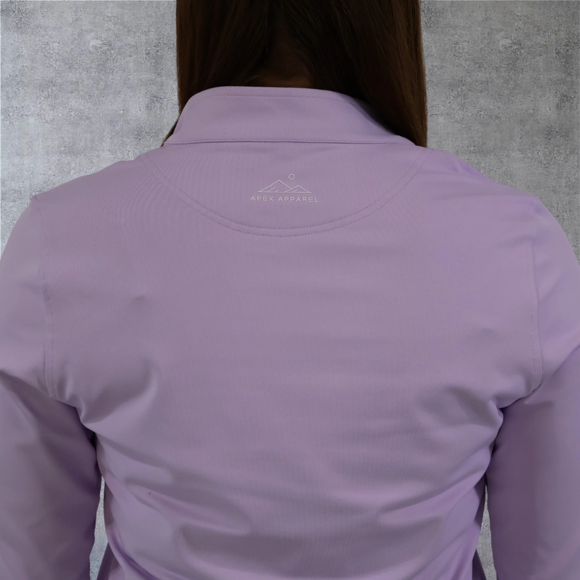 Women's Zenith 1/4 Zip | Plum | Apex Apparel - Image 7