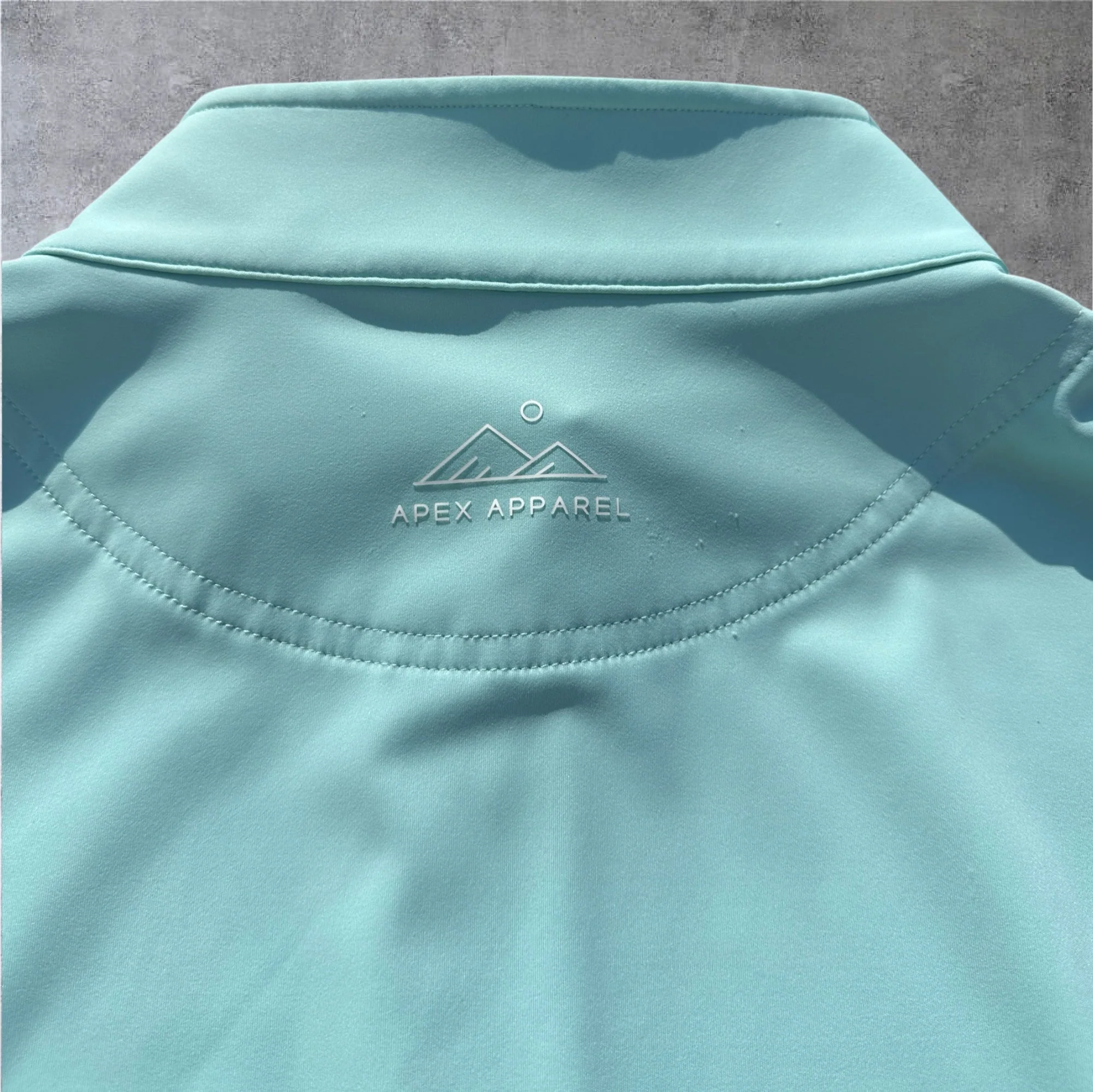 Zenith 1/4 Zip | Mint | Apex Apparel - Image 3